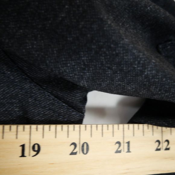 Kane & Unke Men's Bomber Style Jacket Nylon Blend Dark Gray / Black Size S - Picture 14 of 15